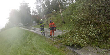 Unwetter: Entschärfung in der Steiermark