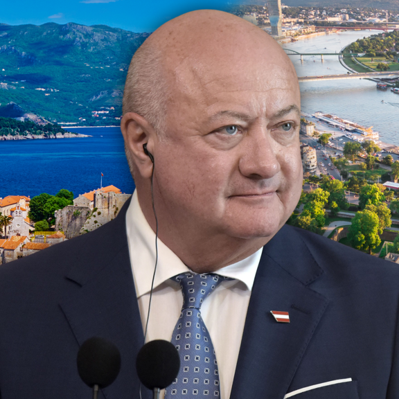 Stocker auf Staatsbesuch in Montenegro und Serbien