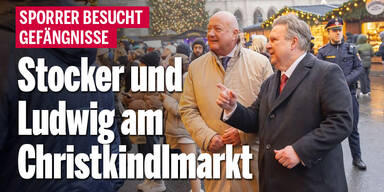 Stocker & Ludwig am Christkindlmarkt, Sporrer im Häfn