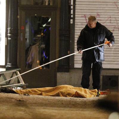 Selbstmordattentat in Stockholm