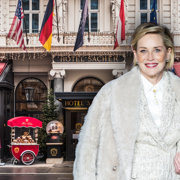 Opernball: Gastiert Sharon Stone im Hotel Sacher?