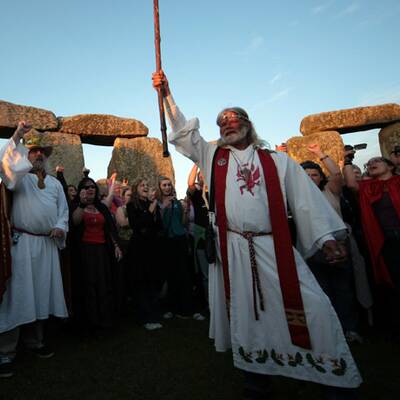 Sommersonnenwende in Stonehenge