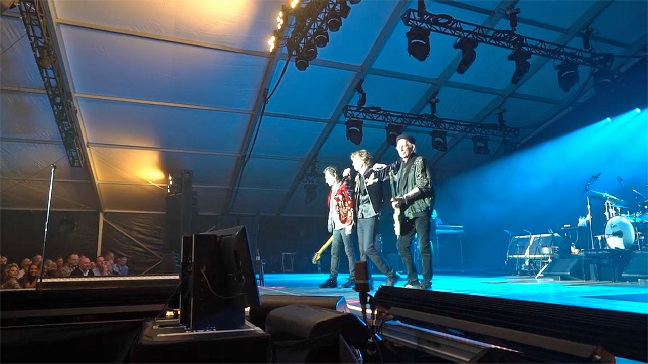 So trauerten die Stones beim 1. Konzert um Watts