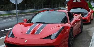 A2: Polizei stoppte irres Gumball-Rennen 