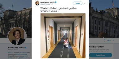 AfD-Politikerin blamiert sich mit IT-Tweet