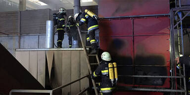 Brand auf der M&uuml;lldeponie St. P&ouml;lten