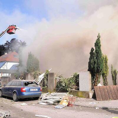 Wohnhaus in St. Pölten explodiert