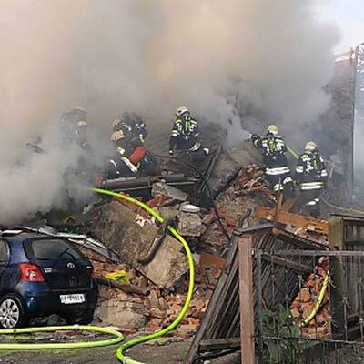 Wohnhaus in St. Pölten explodiert