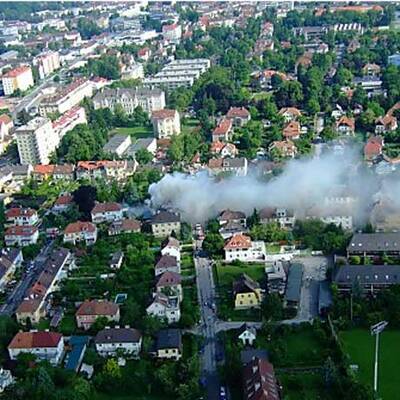 Wohnhaus in St. Pölten explodiert