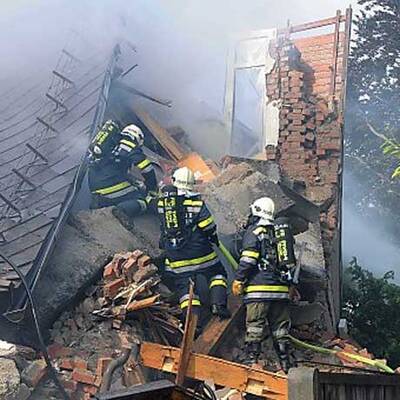 Wohnhaus in St. Pölten explodiert