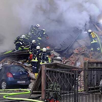 Wohnhaus in St. Pölten explodiert