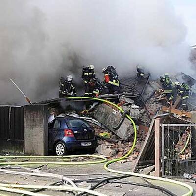 Wohnhaus in St. Pölten explodiert