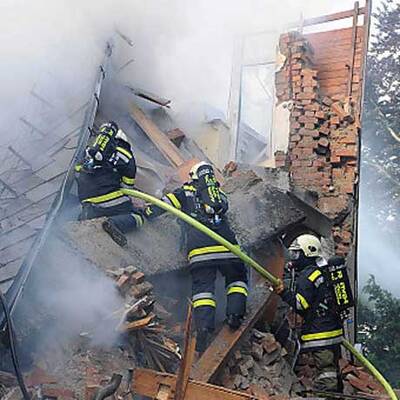 Wohnhaus in St. Pölten explodiert