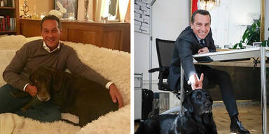 Kern & Strache: Hunde-Duell zu Ostern