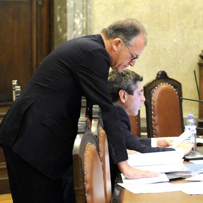 Der erste Prozess-Tag: Der ehemalige Minister weist jede Schuld von sich