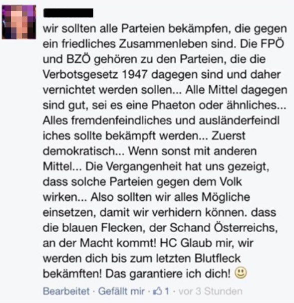 FP-Chef Strache erhielt Morddrohung