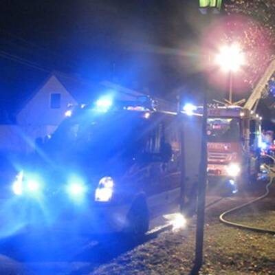 Großbrand in Strasshof/NÖ