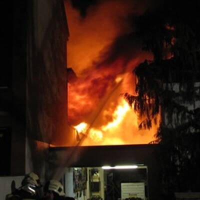 Großbrand in Strasshof/NÖ