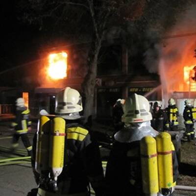 Großbrand in Strasshof/NÖ