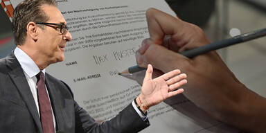 Strache Registrierungspflicht