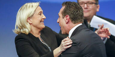 Strache Le Pen