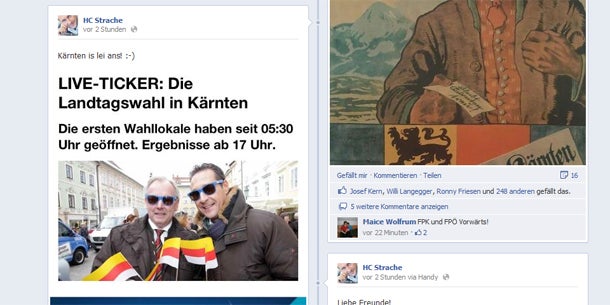 Super-Wahltag: NÖ schwarz, Kärnten rot