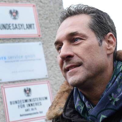 HC Strache in Traiskirchen