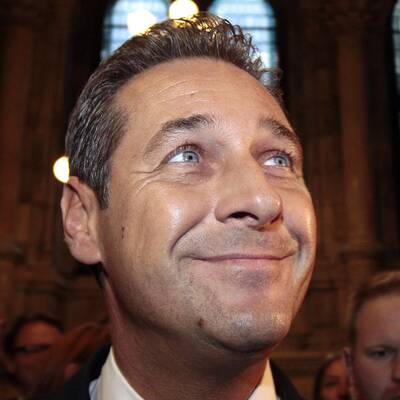 Jubel bei den Strache-Fans