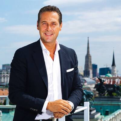 Heinz-Christian Strache  FPÖ-Chef: 