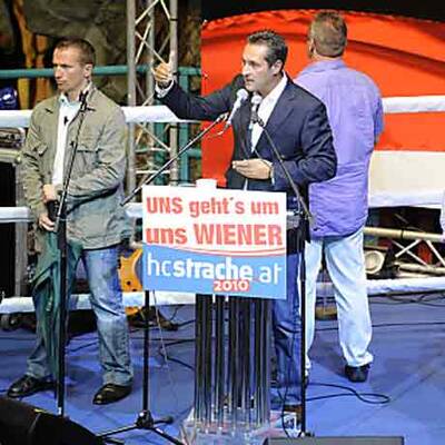 FP-Wahlkampfauftakt in der Lugner City