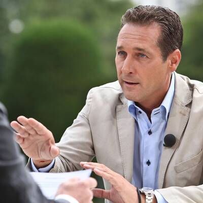  Der FPÖ-Chef: 