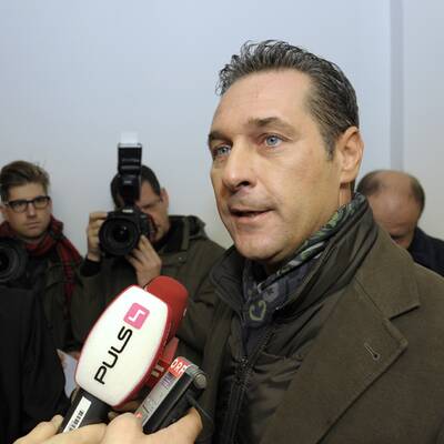 HC Strache in Wien vor Gericht