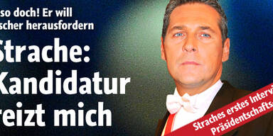 Strache im Duell um die Hofburg
