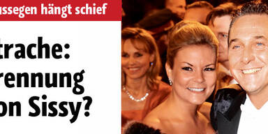 Strache: Trennung von seiner Sissy?