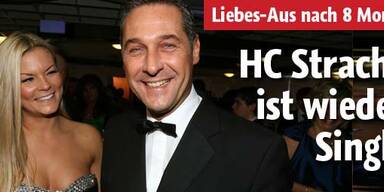 HC Strache ist wieder Single