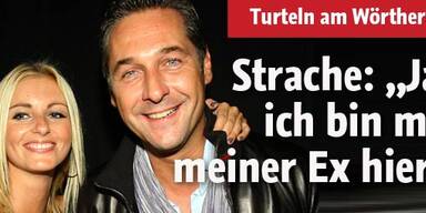 Strache wieder mit seiner Ex unterwegs