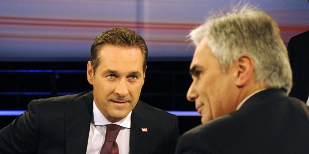 Faymann: Schrei-Duell mit Strache