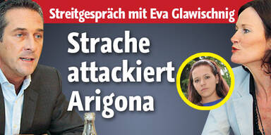 Strache attackiert jetzt Arigona