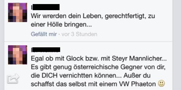 FP-Chef Strache erhielt Morddrohung
