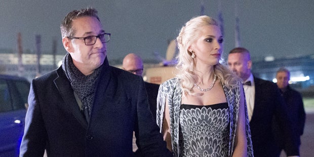 Strache am Akademikerball eingetroffen