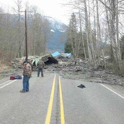 Erdrutsch in den USA