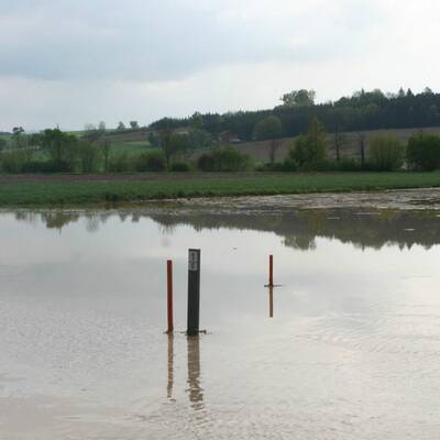 Überschwemmungen nach Gewitter