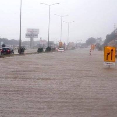 Verkehrschaos in Antalya