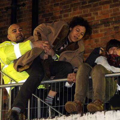 Proteste gegen Strauss-Kahn