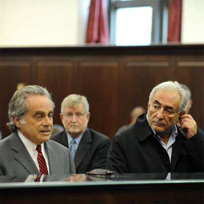 IWF-Chef Straus-Kahn vor Gericht