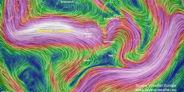 Orkansturm fegt über Österreich