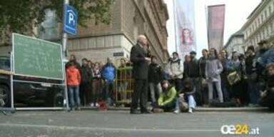 Vorlesung der TU sorgt f&uuml;r Verkehrschaos