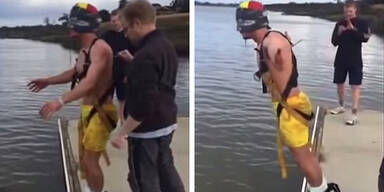 Gemeiner Streich beim Junggesellen-Abschied