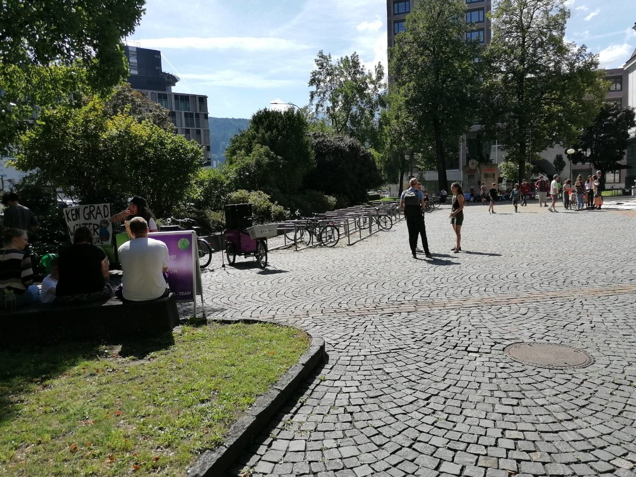 Klima-Protest in Innsbruck