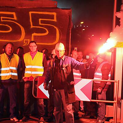 Metaller verschärfen Streiks